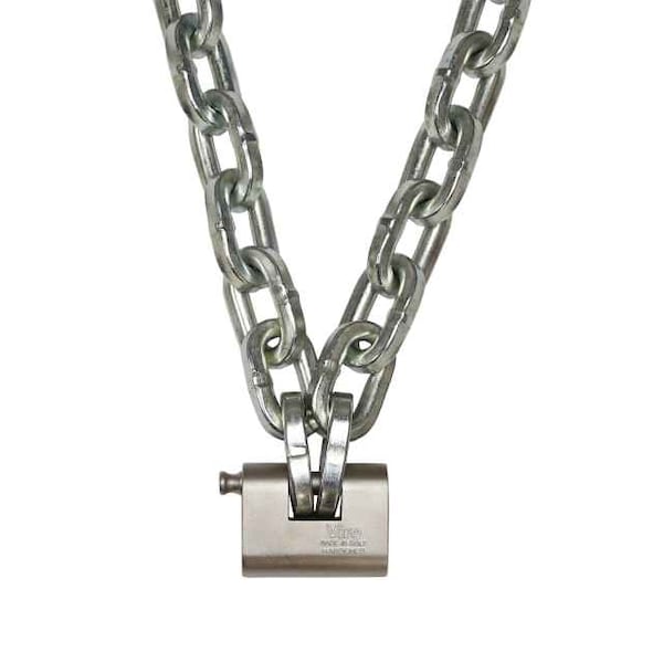 1/2" x 10' Pewag Security Chain Kit w/Viro Lock